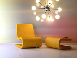 lampe-sessel-modernes wohnen_fl